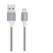 Devia Pheez Series Cable Set for Micro 3 Pack (25CM,1M,2M) gray