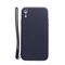 Evelatus iPhone XR Soft Touch Silicone Case with Strap Apple Black