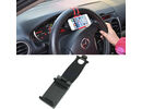 Universal Car Steering Wheel Clip Mount Holder iPhone/Nokia/HTC/CAT/Samsung/LG/Huawei/GPS/Phone auto stūres turētājs aвто