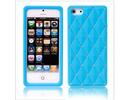 Apple iPhone 5 Luxury Diamond Sky Blue Silicone Case Cover Bumper maks