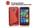 Telone Back Case S-Case gumijots telefona apvalks Microsoft 640XL Lumia Koraļu