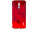 Evelatus Xiaomi Redmi 8 Water Ripple Full Color Electroplating Tempered Glass Case Red