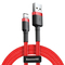 Baseus CABLE LIGHTNING TO USB 2M/RED CALKLF-C09