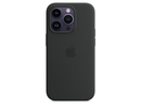 Apple 14 Pro Silicone Case with MagSafe Midnight
