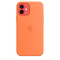 Apple Silicone Case with MagSafe for iPhone 12 mini Kumquat