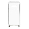 Evelatus Galaxy S10e Silicone Transparent with Necklace TPU Strap Samsung Silver