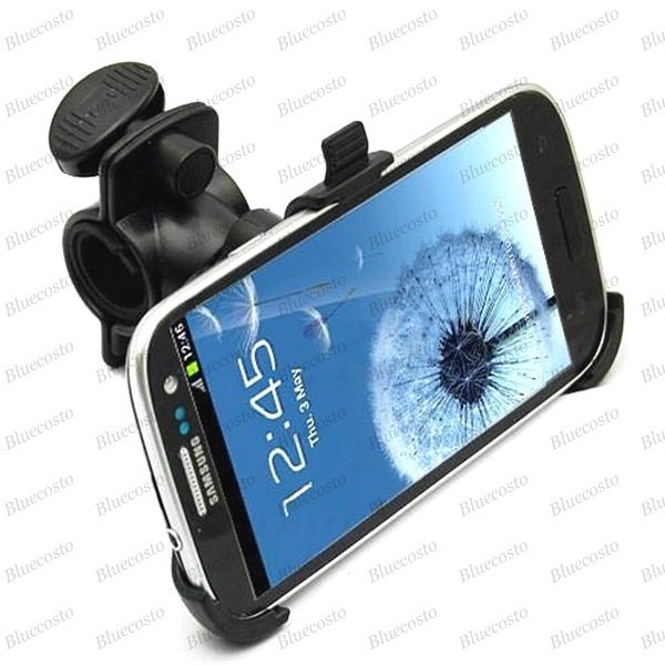 Samsung Galaxy S3 SIII i9300 Bike Bicycle Cycling Cradle Mount Holder Moto Velo turētājs