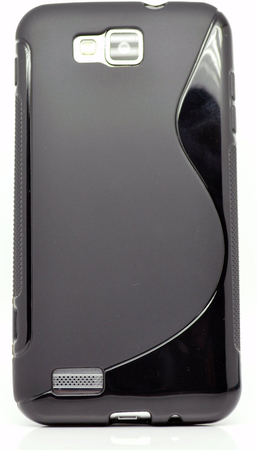 Samsung i8750 Ativ S Black S-Line Premium Soft Back Cover Case Black maks