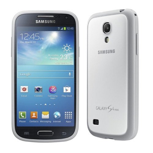 Samsung i9190/i9195 Galaxy S4 IV Mini Original Back Case Cover Bumper Protective EF-PI919BWEGWW white maks