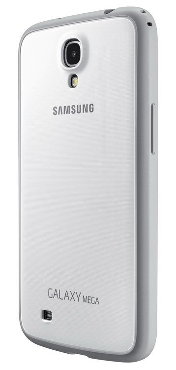Samsung i9205 Galaxy Mega 6.3 Original Back Case Cover Bumper Protective White EF-PI920BWEGWW maks