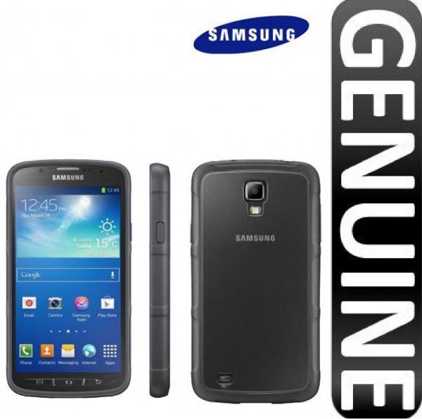 Samsung Galaxy i9500/i9505 S4 IV Active Protective cover plus case bumper EF-PI929BSEGWW grey black maks
