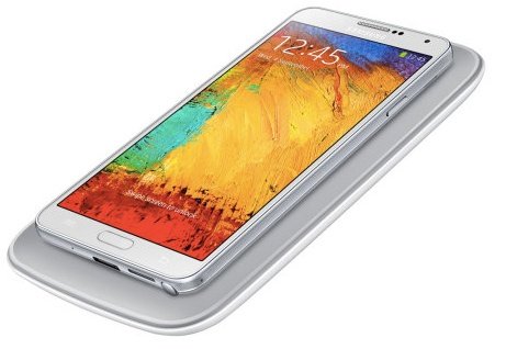 Samsung N9005 Note 3 Wireless Charging Kit Pad Cover EP-WN900EWEGWW white