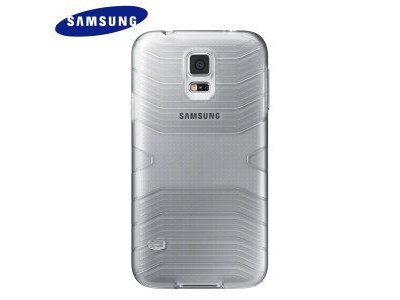 Samsung Galaxy S5 i9600 G900 Original Clear Soft Silicone Back Case Cover EF-PG900BSEGWW maks