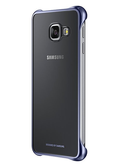 Samsung Galaxy A3 (2016) A310 Original Clear Cover Back Case Black EF-QA310CBEGWW maks melns
