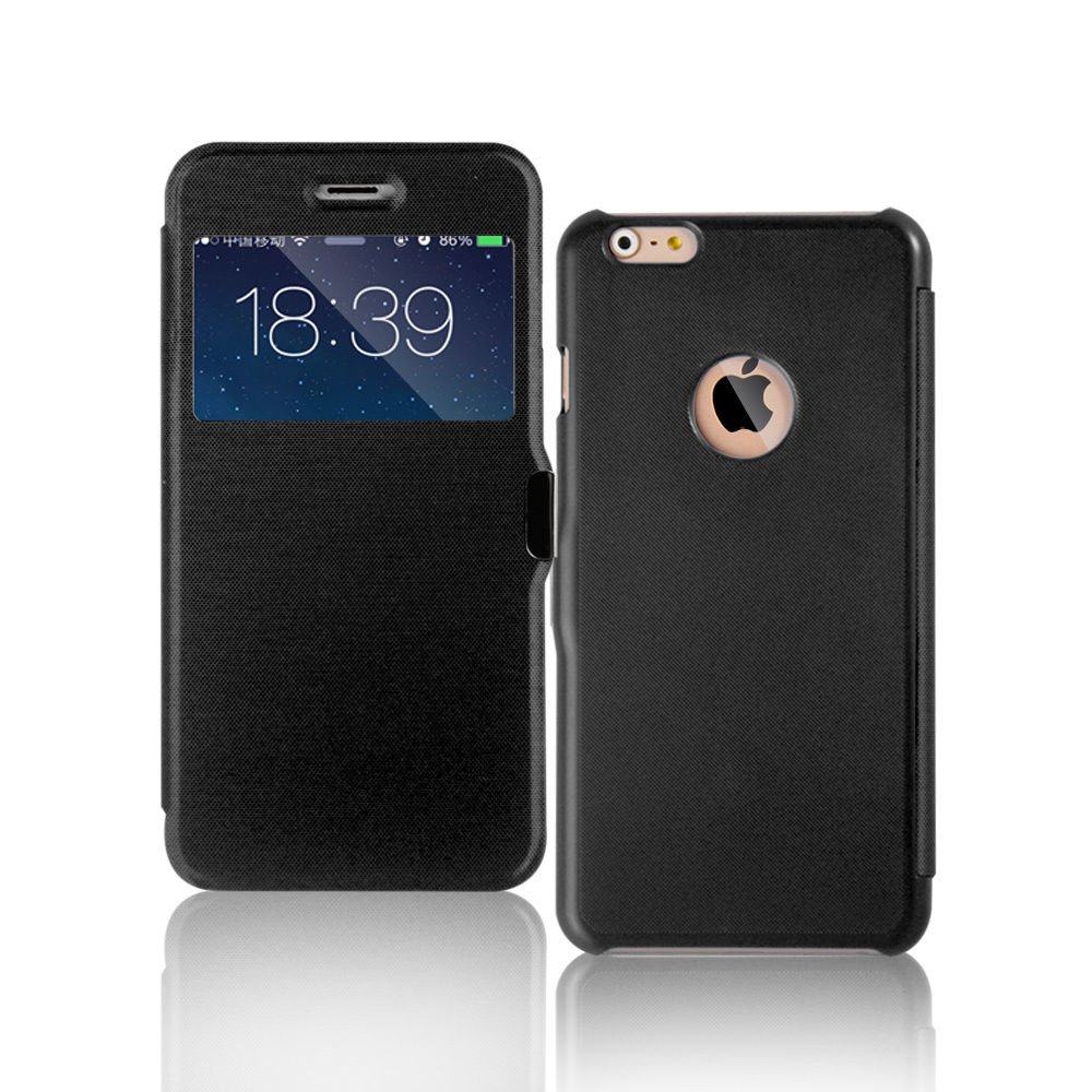 Apple iPhone 6 4.7 Flip Leather View Window Case Ultra Thin Cover Case maks