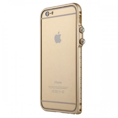 iPhone 6+/6s+ Baseus Eternal Series Bamperis (Zelts)