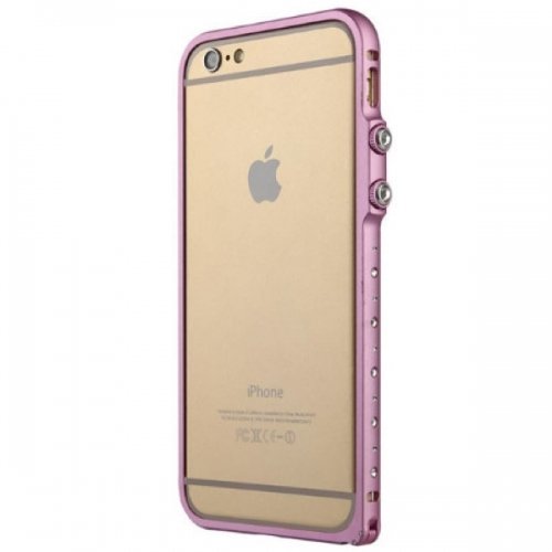 iPhone 6+/6s+ Baseus Eternal Series Bamperis (Rozā)