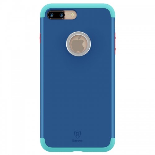 iPhone 7 Plus Baseus Magnetic Ring Maciņ&scaron; (Zils)