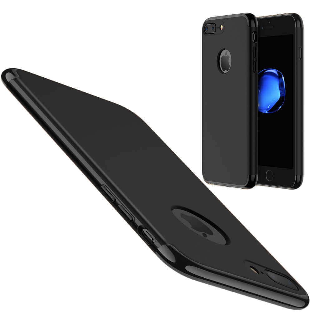 Apple iPhone 6/6S Metal Jet Black Luxury Ultra Thin 0.9mm Shockproof Armor Back Case Cover maks vāciņš ultra plāns 