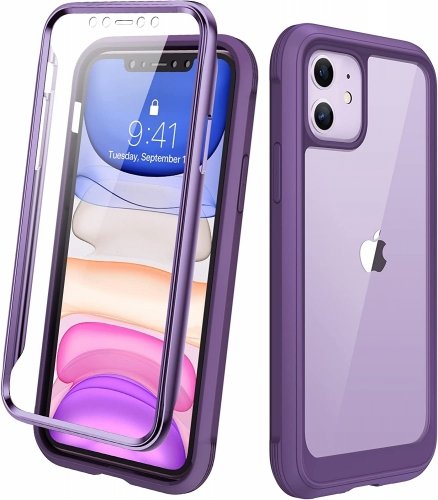 iPhone 11 maciņ&scaron; Diaclara 360 (Violets)