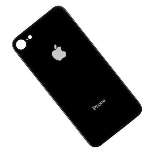iPhone 8 Aizmugur&Auml;&ldquo;jais stikla panelis (Melns)