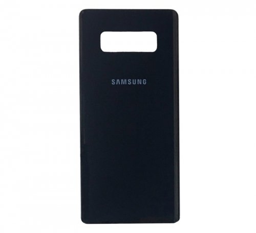 Galaxy Note 8 Aizmugur&Auml;&ldquo;jais stikla panelis (Midnight Black)