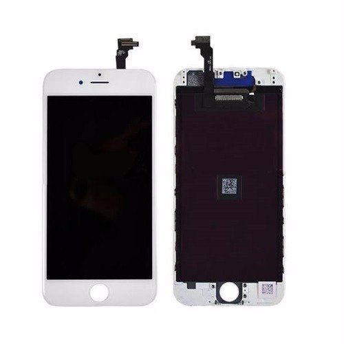 Apple iPhone 6 ekrāns ar nomaiņu display touch screen displejs stikls white balts