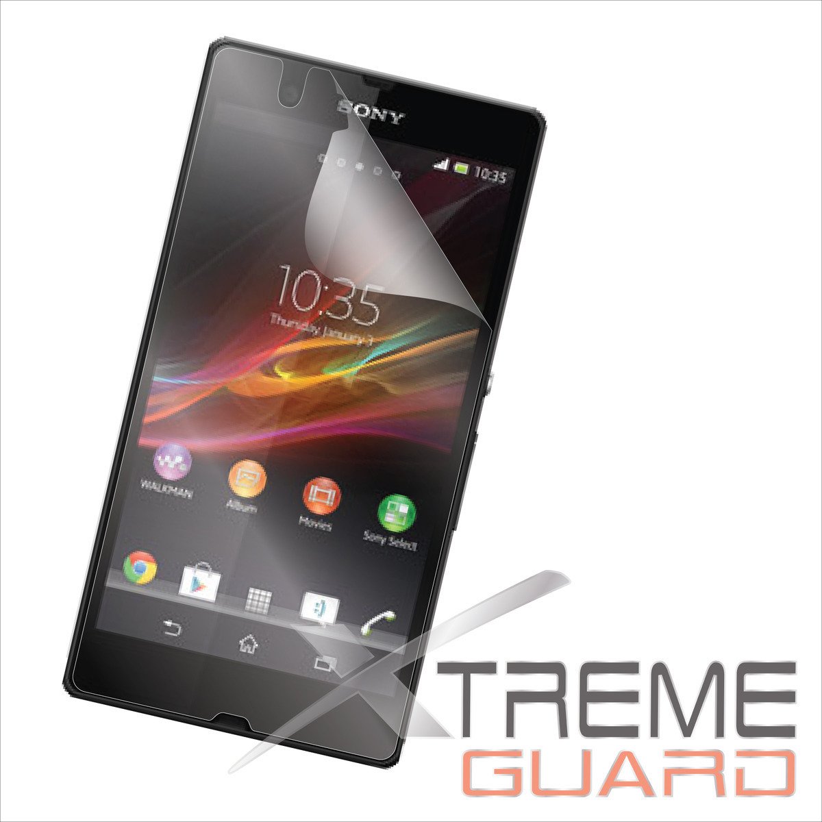 Sony (Ericsson) Xperia Z C6603/C6602 Crystal Clear Screen Protector Xtreme Guard Case Cover ekrāna aizsargplēve maks 