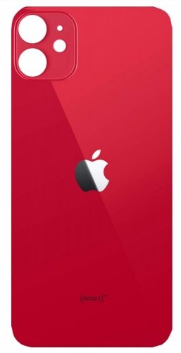iPhone 11 Aizmugurejais stikla panelis (Sarkans)
