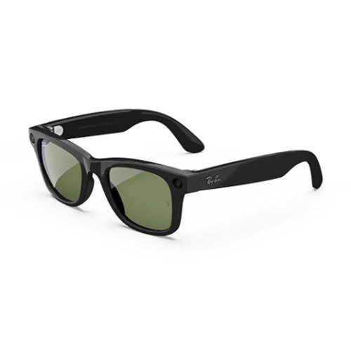 Ray-ban Meta Wayfarer Gen1 AI Glasses Size L - Shiny Black/G15-Green