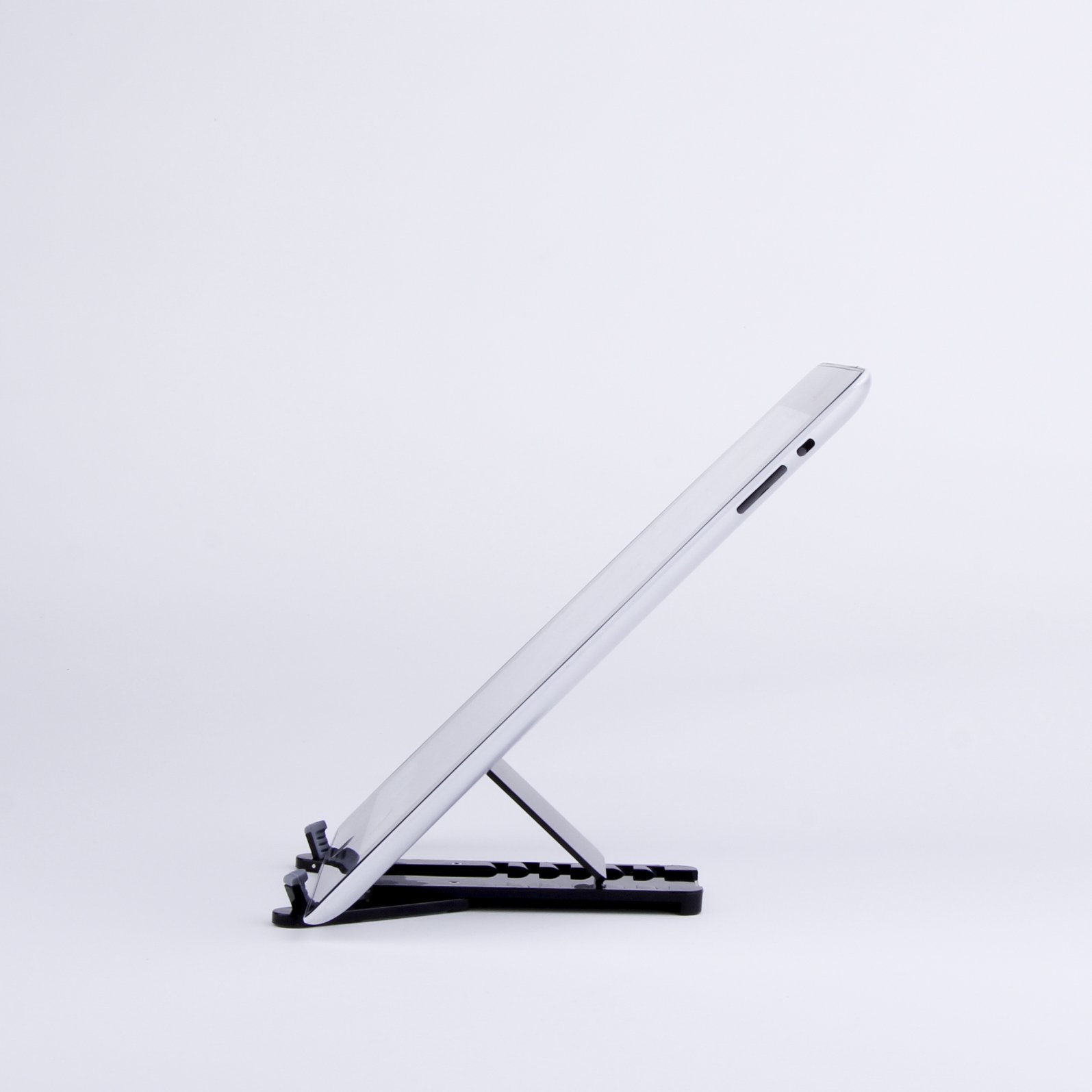 Samsung Galaxy Tab/Tab2 iPad 2/3/4 Tablet Portable Foldable Adjustable 6-angle Stand Holder Black galda turētājs