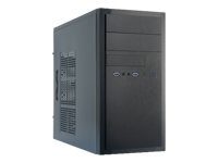 Case|CHIEFTEC|MiniTower|MicroATX|Colour Black|HT-01B-OP