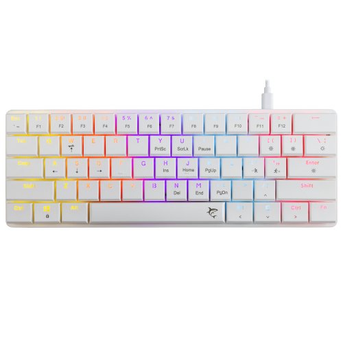 White shark GK-006211 Nagamaki White-Mechanical-Red.SW
