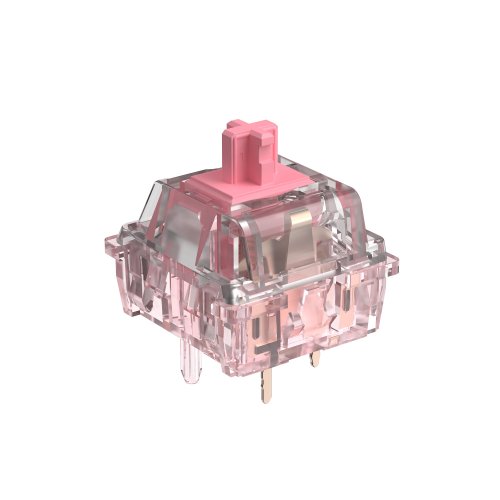 White shark Venom Rose Mechanical Switches 65 pcs.