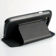 Samsung i9300 Galaxy S3 III  leather Luxury case cover vallet maks melns black