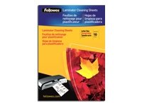 Fellowes feuilles nettoyage plast pack10