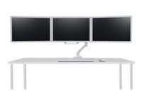 Ergotron HX Triple Monitor Bow Kit white