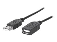 Ic intracom MH USB Cable A-male/A-female 1.8m black