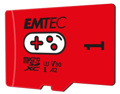 Emtec MicroSDXC 1TB UHS-I U3 V30 A2 Gaming Rouge