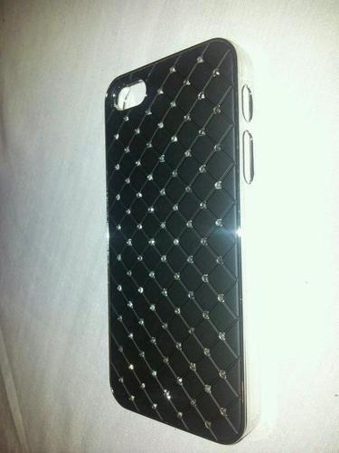 Apple iPhone 5 Luxury Bling Diamond Crystal Hard Back Case Cover maks vāciņš
