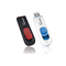 Adata MEMORY DRIVE FLASH USB2 8GB/BLACK/RED AC008-8G-RKD A-DATA