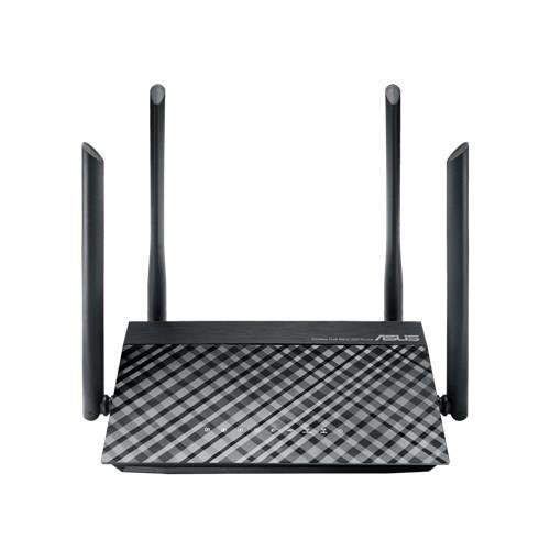 Wireless Router|ASUS|Wireless Router|1167 Mbps|IEEE 802.11ac|1 WAN|4x10/100M|Number of antennas 4|RT-AC1200
