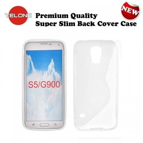 Telone Back Case S-Case gumijots telefona apvalks Samsung G900 Galaxy S5 Caursp&Auml;&laquo;d&Auml;&laquo;gs