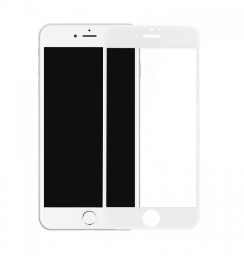 iPhone 7 Plus Baseus 3D Aizsargstikls (Balts)
