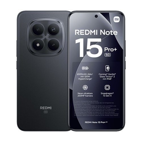 Xiaomi Redmi Note 15 Pro+  DS 12gbram 512gb - Black