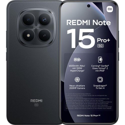 Xiaomi Redmi Note 15 Pro+ 5G Black