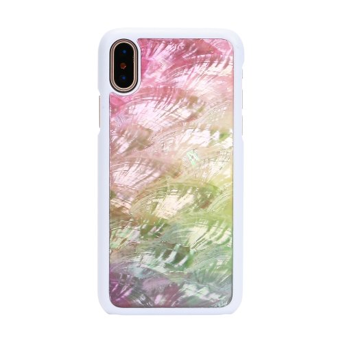 Apple iKins SmartPhone case iPhone XS/S water flower white