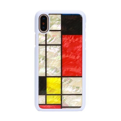 Apple iKins SmartPhone case iPhone XS/S mondrian white