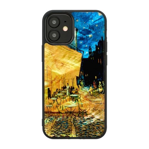 Ikins case for Apple iPhone 12 mini cafe terrace black