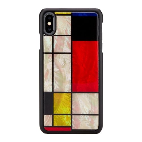 Ikins SmartPhone case iPhone XS Max mondrian black